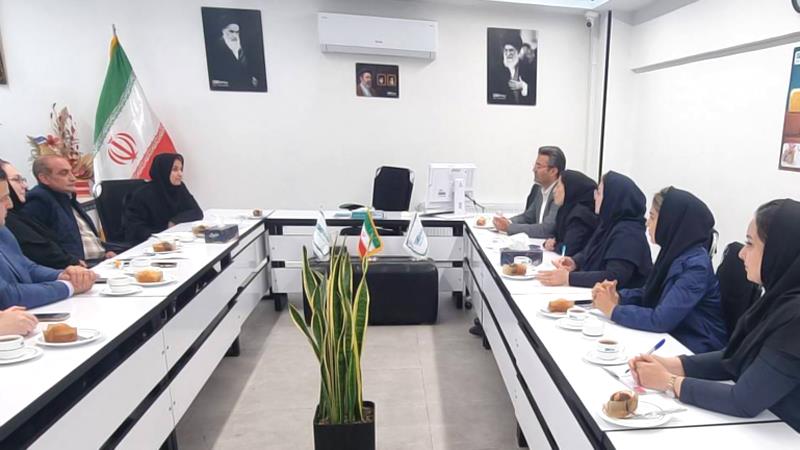 نخستین نشست مدیر صندوق بازنشستگی استان آذربایجان شرقی و مدیر بیمه دی